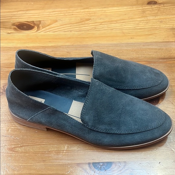 Dolce Vita Gray Suede Flats perrie 10M - Picture 2 of 10
